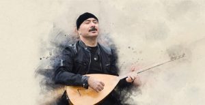 Ünlü Kürt Sanatçı Hozan Beşir, Van’ın Muradiye ilçesinde hayranlarıyla bir