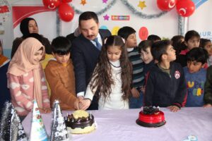 Kahramanmaraş merkezli depremlerden etkilenen Malatya’dan ailesi ile Van’ın Muradiye ilçesine
