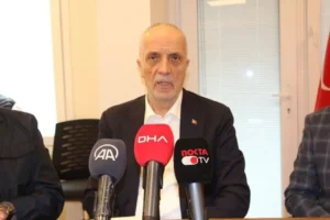 Türkiye İşçi Sendikaları Konfederasyonu (Türk-İş) Başkanı Ergün Atalay, asgari ücret