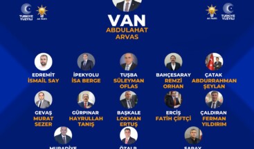 AK Parti Van adaylarını tanıttı!