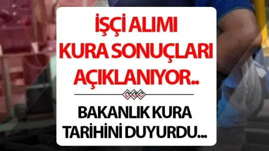 Sağlık Bakanlığı işçi alımı kura sonuçları nihai liste sorgulama ekranı,