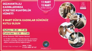 İpekyolu Belediyesi, dezavantajlı kadınlar için ücretsiz kuaförlük hizmeti vermeye hazırlanıyor.