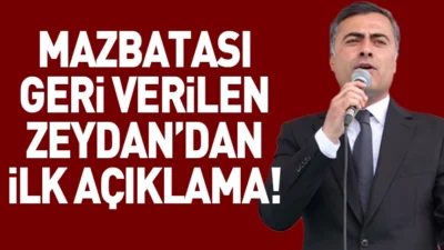 DEM Parti adayı Abdullah Zeydan mazbatasının geri verilmesinin ardından ilk