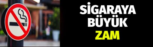 31 Mart yerel seçimleri sonrası sigaraya